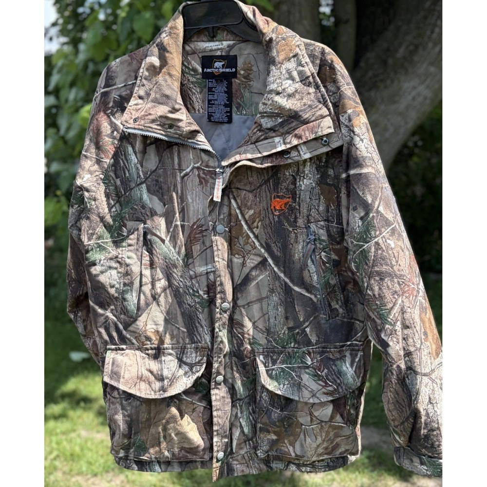 ArcticShield H3 Series Realtree AP HD Hunting Jacket Mens Medium Insulated